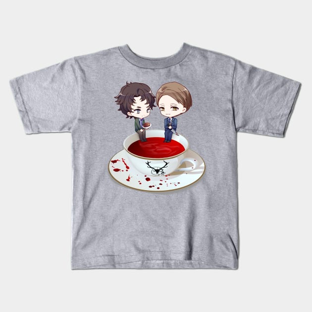 Hannigram Kids T-Shirt by tsunya99